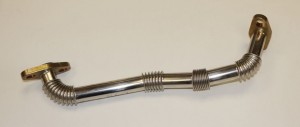 Трубка слива масла с компрессора нижняя метал. L-110, M20/20 6ВТ